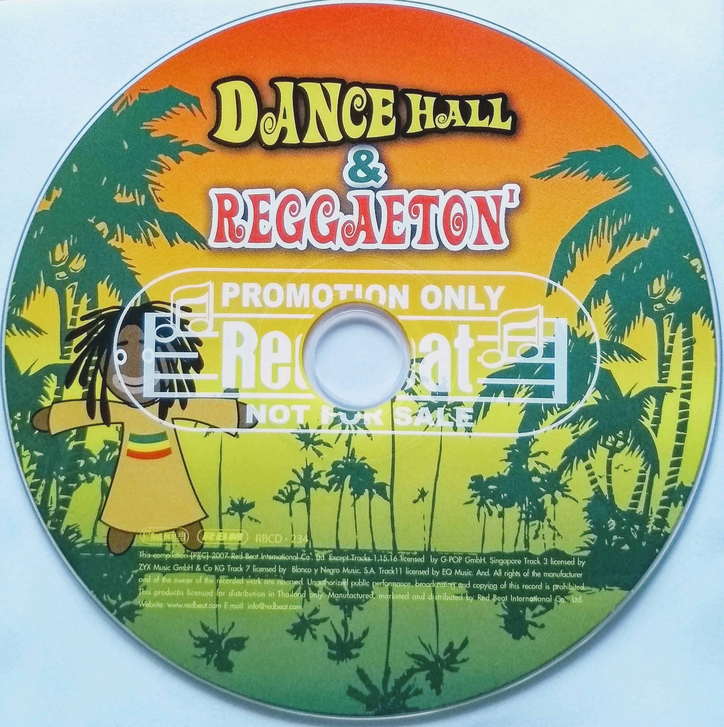 CD (Promotion) V.A. - Dance Hall & Reggaeton' (CD Only)