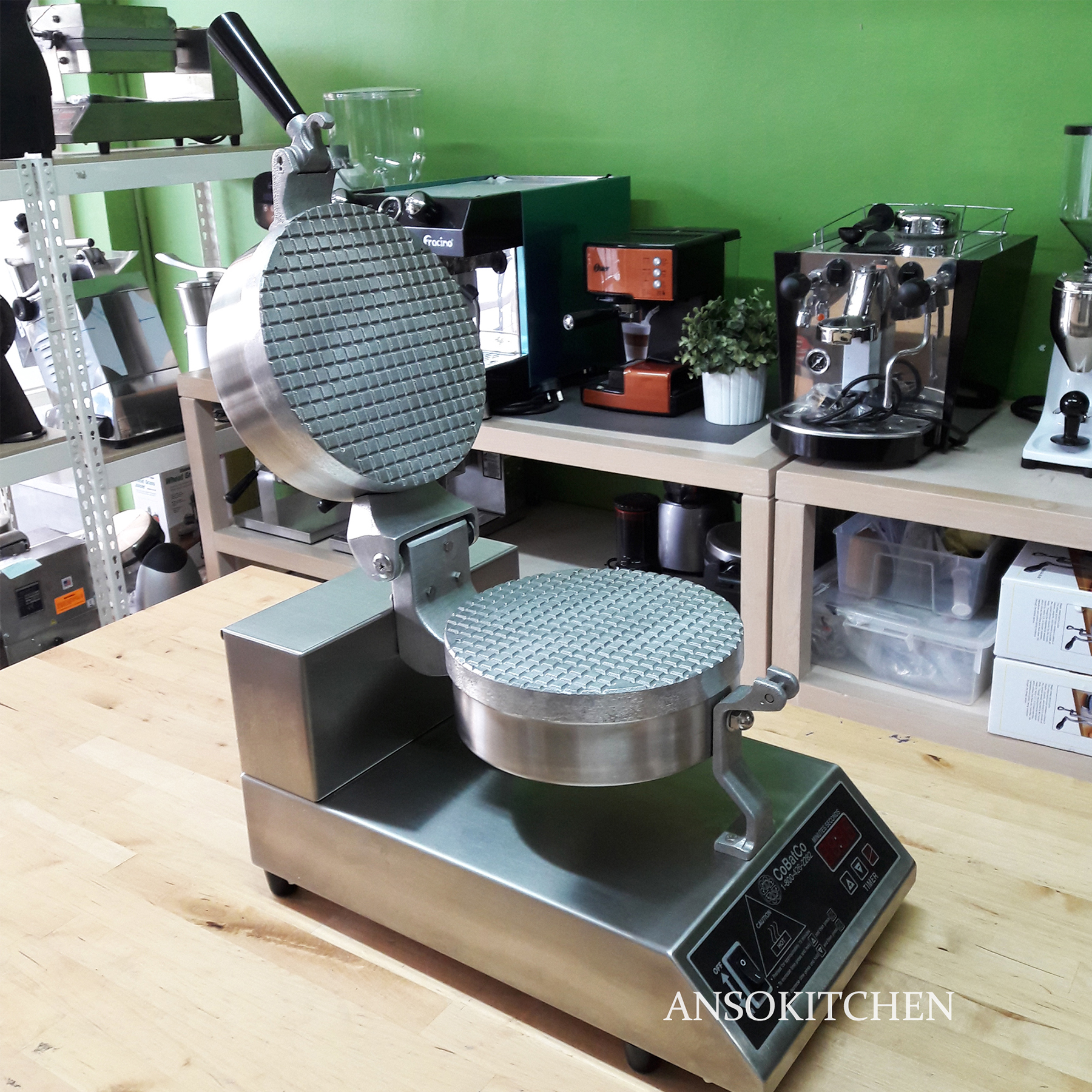 Cobatco Digital Waffle Maker เครื่องทำวาฟเฟิล เตาอบวาฟเฟิล เครื่องอบโคน