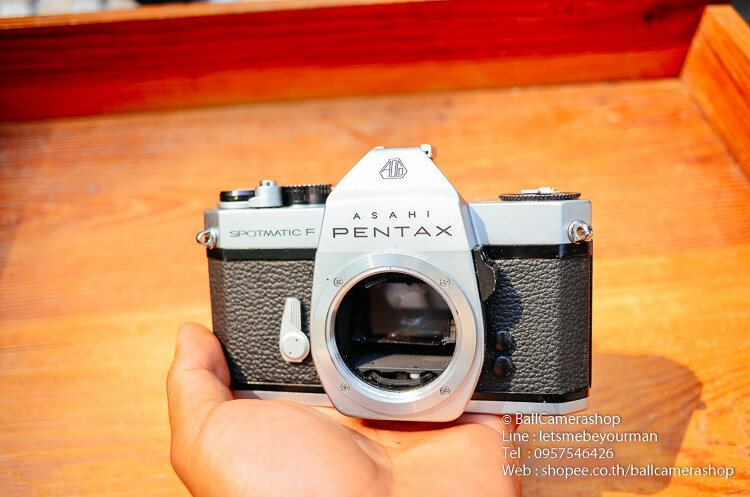 ขายกล้องฟิล์ม Pentax Spotmatic F  Serial 4523308