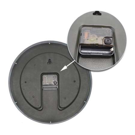 The Clock นาฬิกาแขวน นาฬิกาบ้าน นาฬิกาสำนักงาน นาฬิกาแขวนผนัง นาฬิกาติดผนัง [ขอบขาวตัวเลขใหญ่ ขาว]