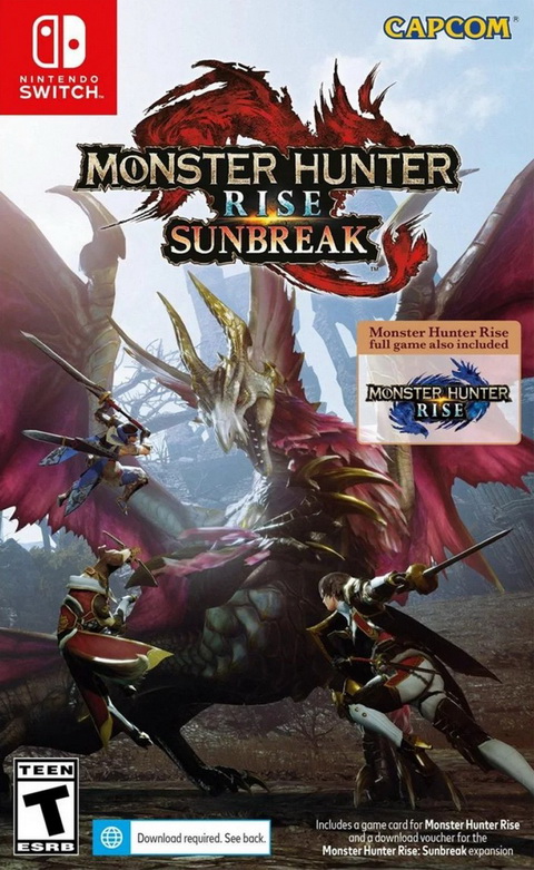 Nintendo Switch - Monster Hunter Rise: Sunbreak (US) (แผ่นเกม nintendo ...