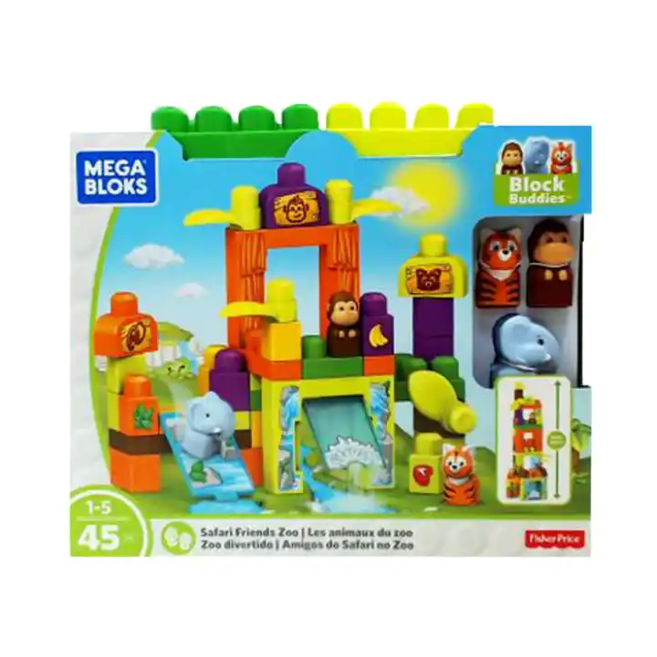 mega bloks safari friends zoo