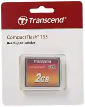 ภาพขนาดย่อของภาพหน้าปกสินค้าCF Card Transcend 2GB Compact Flash 30 MB/s 133x - รับประกัน 5 ปี จากร้าน GIGSHOP_COM บน Lazada ภาพที่ 3