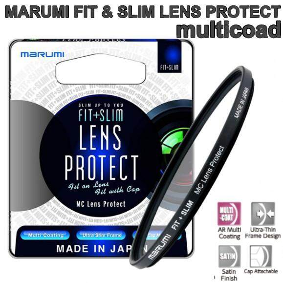 ฟิลเตอร์ MARUMI FIT & SLIM LENS PROTECT ประกันศูนย์ made in Japan Marumi(มา รู มิ)