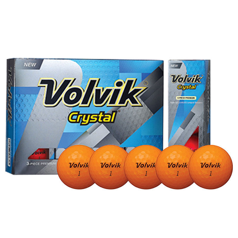 Volvik 沃维克กอล์ฟของแท้ CRYSTALมันวาวลูกกอล์ฟลูกกอล์ฟ ที่มีสีสันลูกบอลออกกำลังกาย