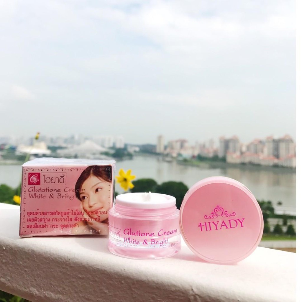 hiyady glutathione cream Hiyady Glutathione Cream และครีมกลางวัน & กลางคืน