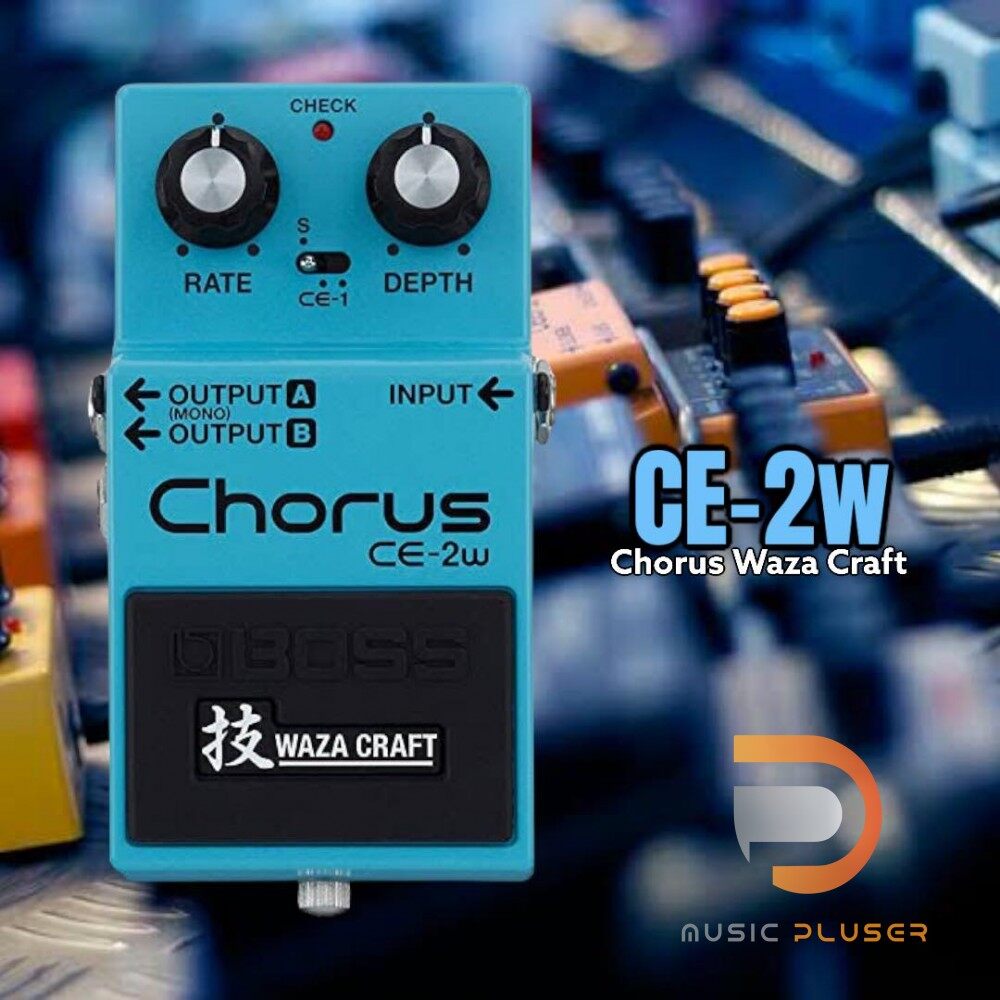超歓迎 BOSS Craft Chorus CE-2W Pedal chorus CE-2w 技 Waza Effects BOSS CE-2W  Craft Boss 楽器・機材