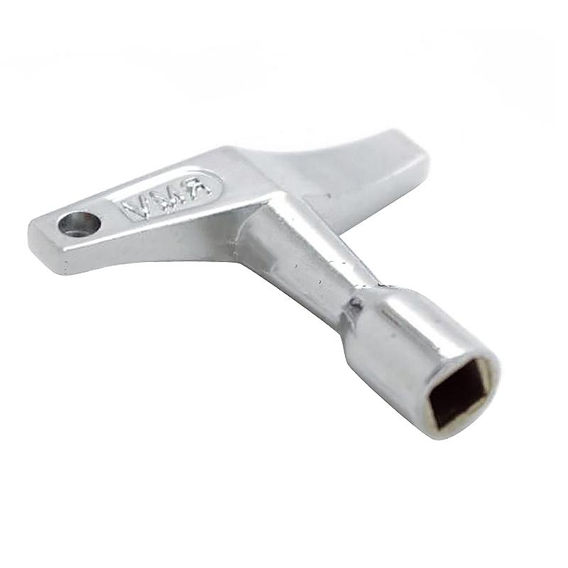 2Pcs Standard Keys Jazz Drum Tuning Snare Silver Metal Drum Wrench With