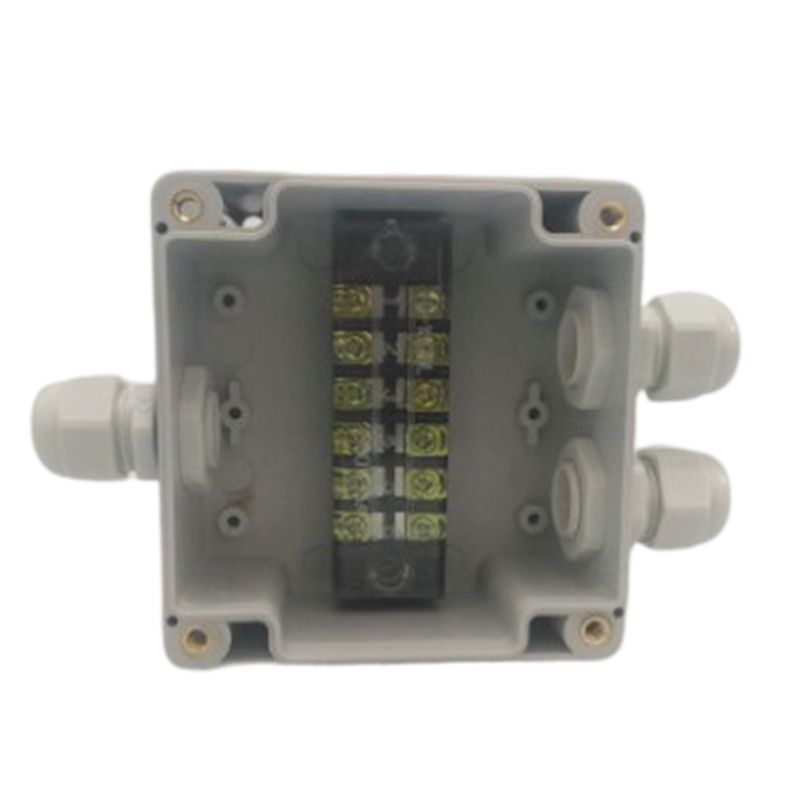 ✪【Ready Stock】【Brand new】Waterproof Enclosure Case Electrical Junction Box Connector Terminal Wire Cable 83x81x56mm