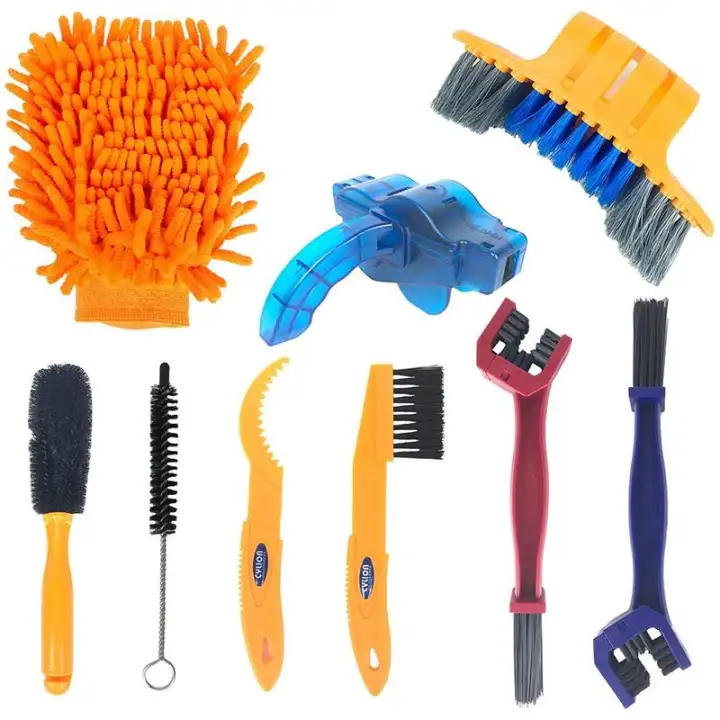 bike cleaning brush kit