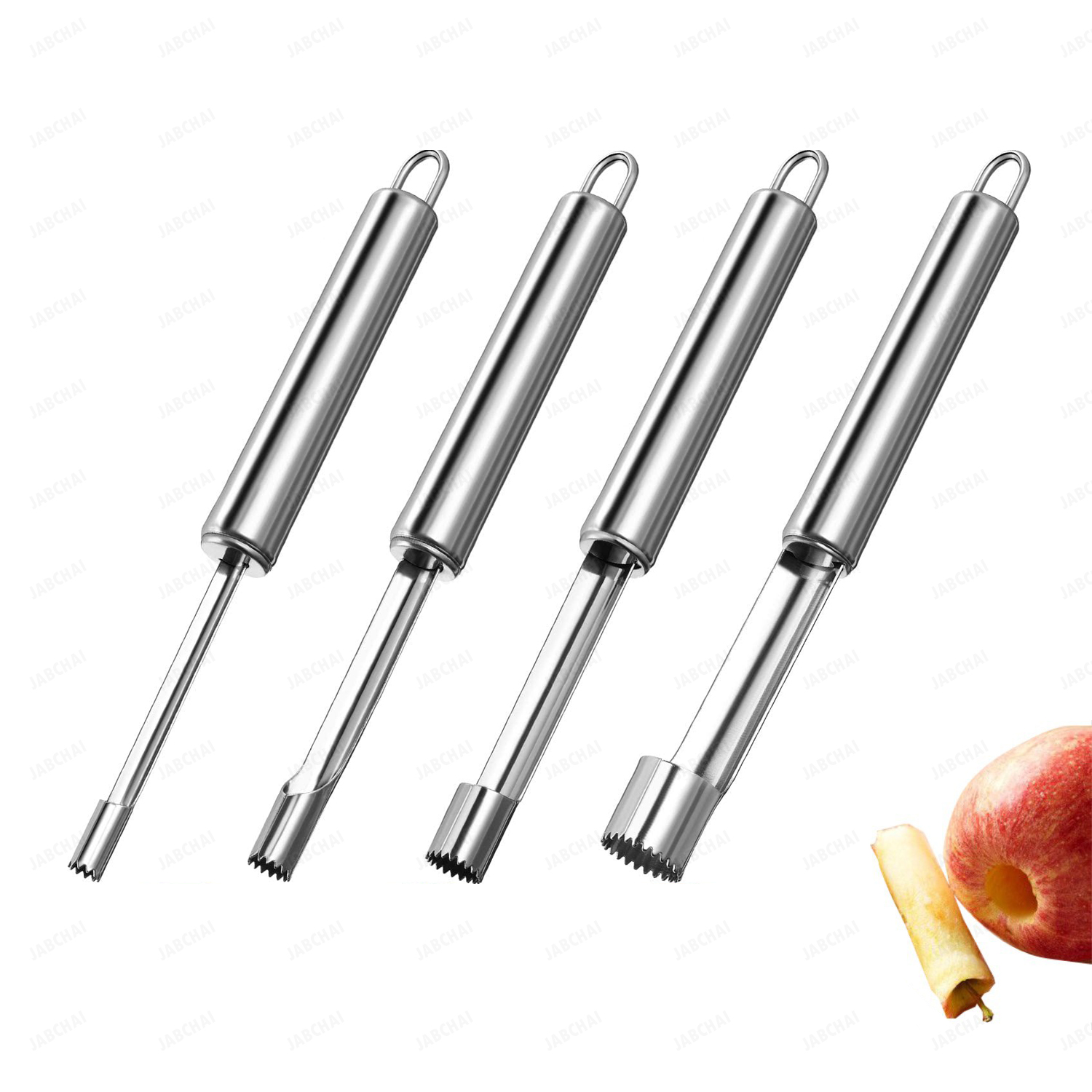 1ชุด(4ชิ้น) อุปกรณ์ปลอกเมล็ดผลไม้ เครื่องมือห้องครัว ปลอกแแอปเปิ้ลเชอร์รี่ และผลไม้อีกหลายชนิดสะดวกใช้งานประยัดเวลา