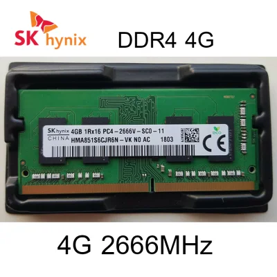 SK hynix 4GB DDR4 2666MHz Laptop RAM 1Rx16 PC4-2666V-SC0-11 แรมโน๊ตบุ๊ค