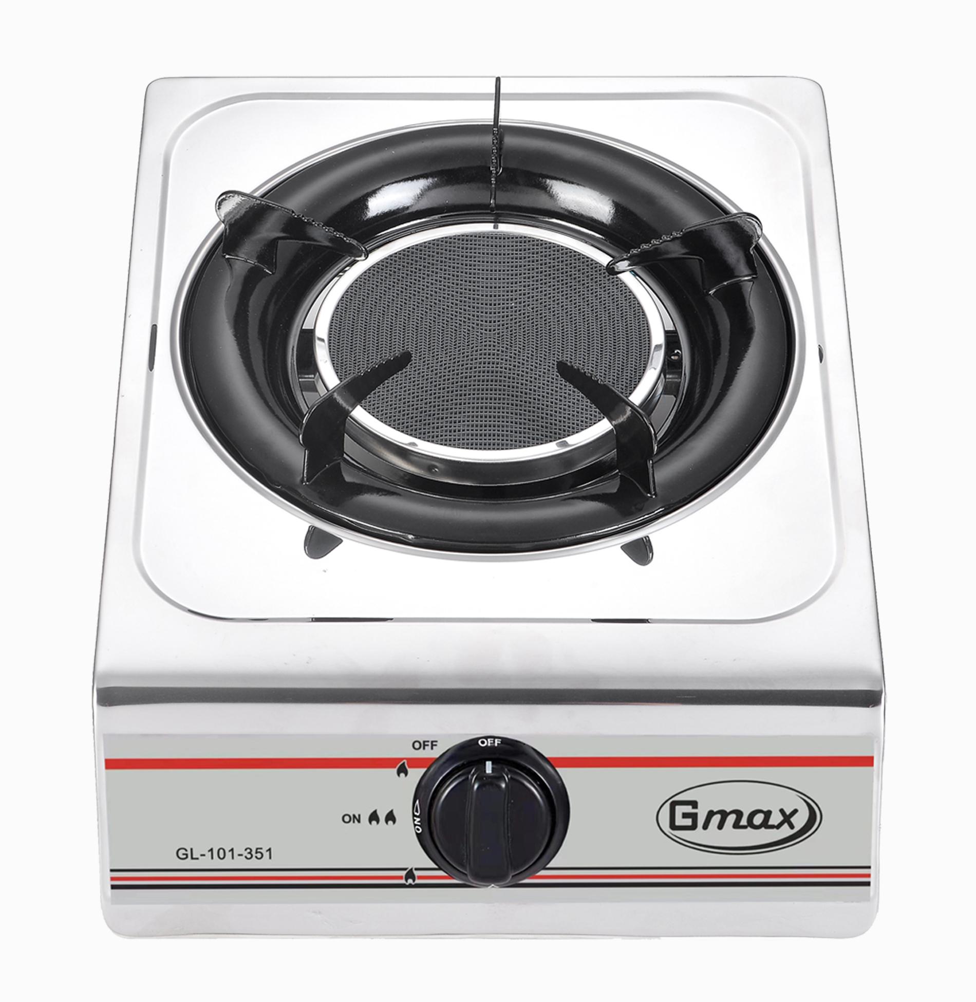 Gmax เตาแก๊สกล่องสแตนเลสเดี่ยว หัวอินฟาเรด รุ่น GL-101-351 สินค้ารับประกัน 1 ปี