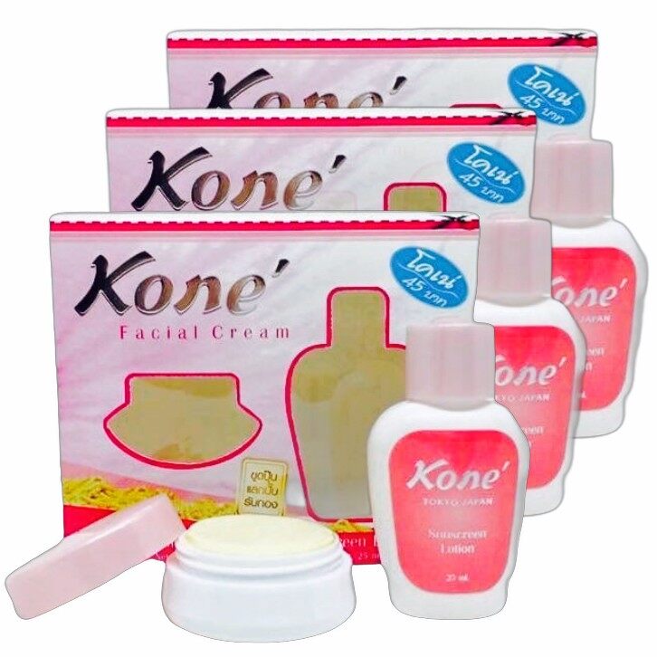 Kone Facial Cream ครีมโคเน่  (3 ชุด)