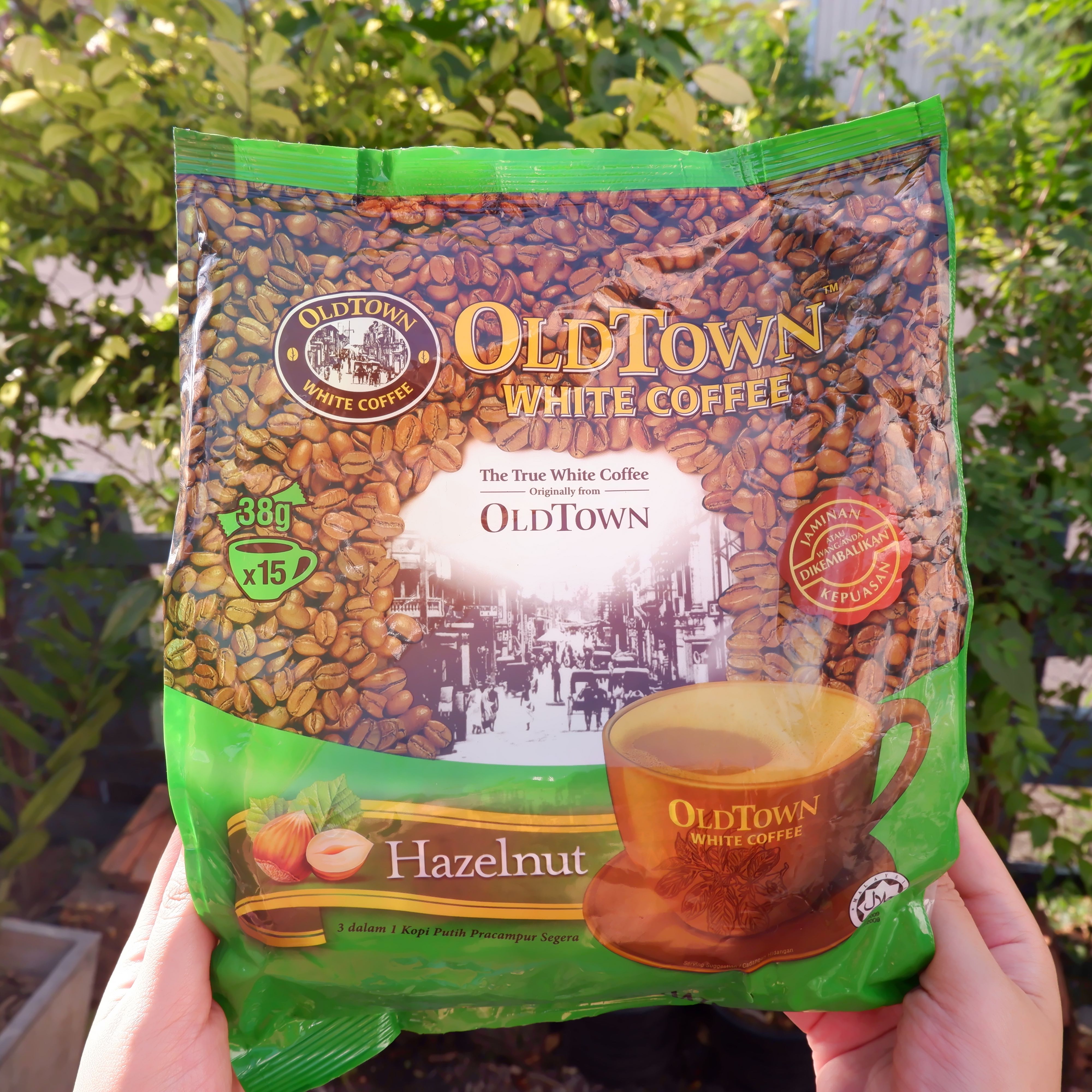 กาแฟ Old Town/ ชา Old Town กาแฟ 3in1 กาแฟขาว (White Coffee) รสเฮเซลนัท