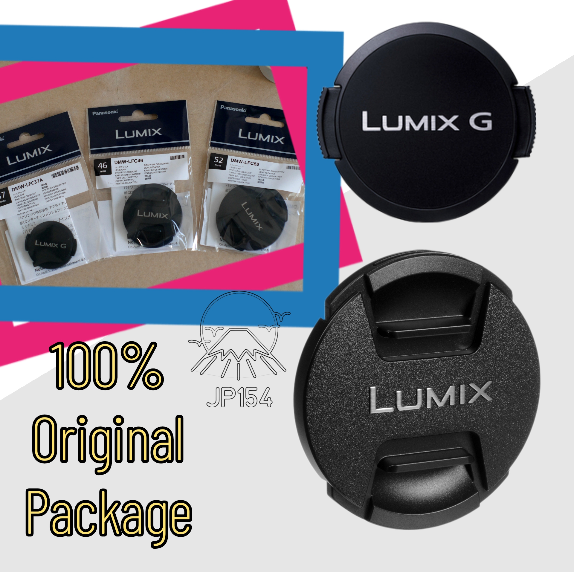 thumbnail interactive-video image 1 of Panasonic LUMIX 37mm Lens Cap DMW-LFC37 - Japan Import 1 of 3