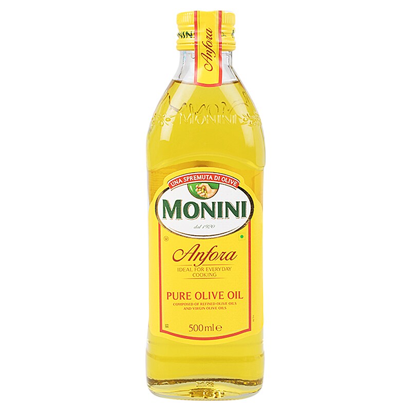 Monini Anfora Pure Olive Oil 500ml. oil cooking oil Fast delivery โมนี