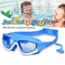 ภาพขนาดย่อของภาพหน้าปกสินค้าแว่นกันน้ำ แว่นตาว่ายน้ำ แว่นตากันหมอก กันแสง UV สำหรับเด็ก 3-6 ขวบ Swimming Gogglesป้องกันการรั่วซึม แว่นตากันหมอก กันแสง UV มองชัด ใช้ได้ทั้งเด็กหญิงและเด็กชาย สีสันสดใสน่ารัก SP121 จากร้าน Baby_Mall บน Lazada
