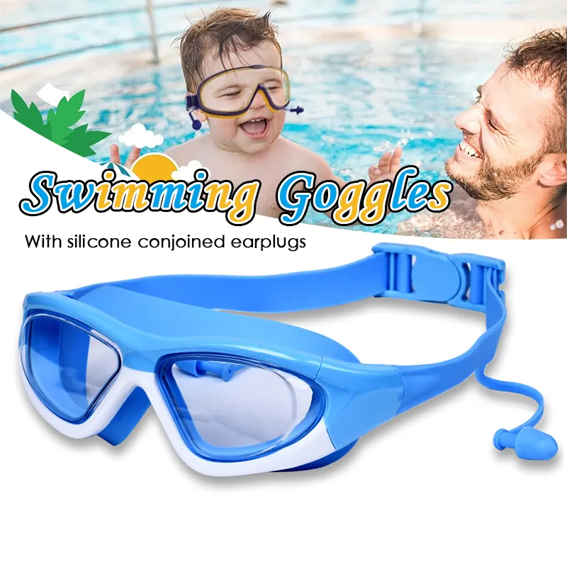 ภาพหน้าปกสินค้าแว่นกันน้ำ แว่นตาว่ายน้ำ แว่นตากันหมอก กันแสง UV สำหรับเด็ก 3-6 ขวบ Swimming Gogglesป้องกันการรั่วซึม แว่นตากันหมอก กันแสง UV มองชัด ใช้ได้ทั้งเด็กหญิงและเด็กชาย สีสันสดใสน่ารัก SP121 จากร้าน Baby_Mall บน Lazada