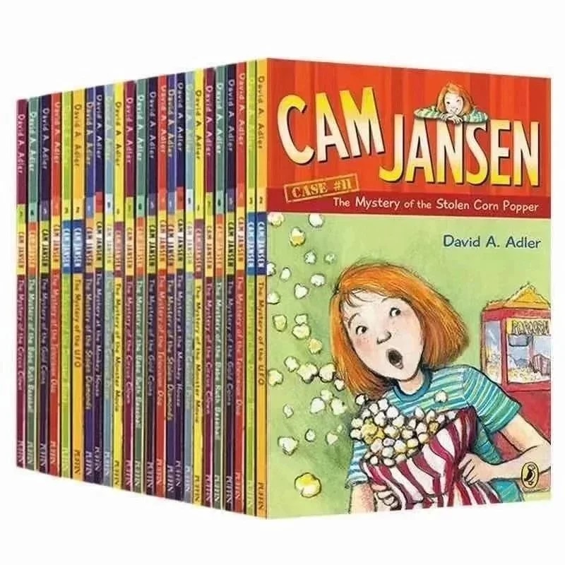 Cam Jansen 34 books set English chapter books for children