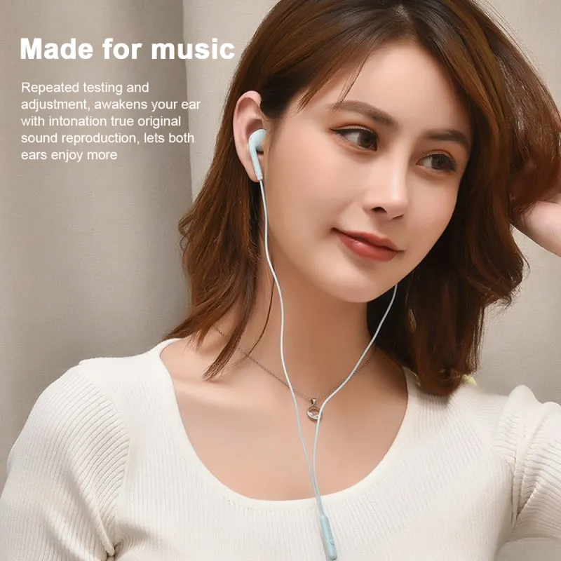 ภาพสินค้าXiaomi YouPin Digital หูฟัง หูฟังมีสาย พร้อมไมโครโฟนในตัว ลดเสียงรบกวน จากร้าน Xiaomi Digital Store บน Lazada ภาพที่ 6
