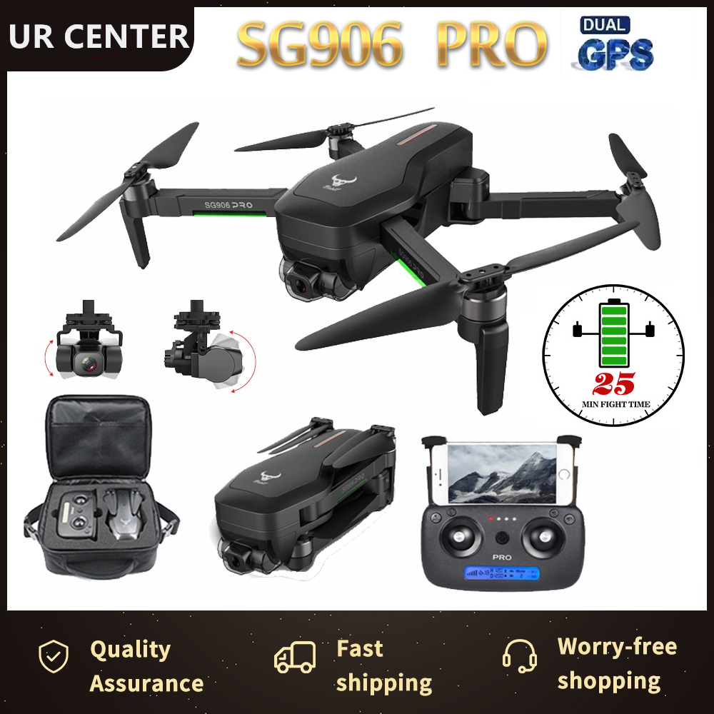 Drone【SG906 Pro 2】โดรน GPS 3-axis ขาตั้งกล้อง 4k ป้องกันการสั่นไหวะพร้อม Wifi Fpv 4k ป้องกันการสั่นไหว เครื่องบิน