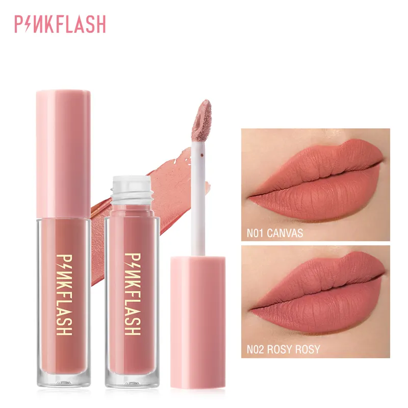 ภาพสินค้าFOCALLURE Official Store PinkFlash ลิปสติก ลิปเนื้อแมท เครื่องสำอางผญ 14สี จากร้าน FOCALLURE Official Store บน Lazada ภาพที่ 8