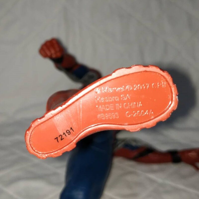 โมเดล สไปเดอร์แมน ลิขสิทธิ์แท้ ฮาสโบร Model Spider Man Hasbro ขยับดวงตาได้ พูดได้หลายประโยค 6272