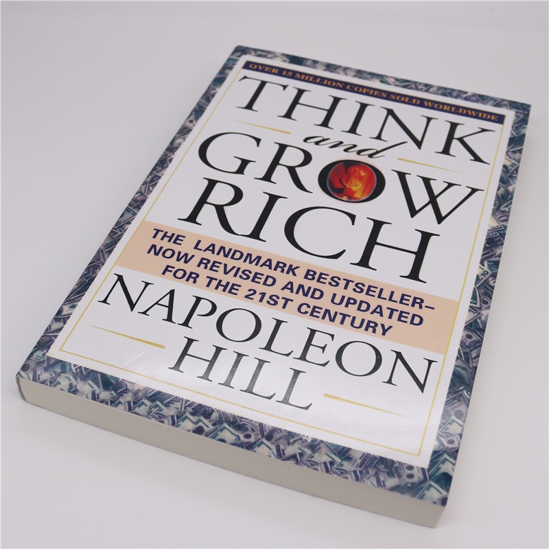 หนังสือภาษาอังกฤษaguyu Think And Grow Rich By Napoleon Hill Paperback