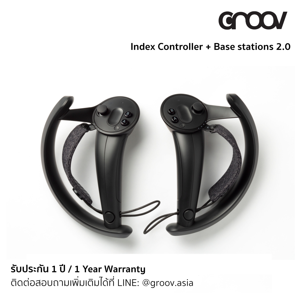 Index Controllers & Base Stations 2.0 (Compatible with Pimax headset.) by GROOV.asia