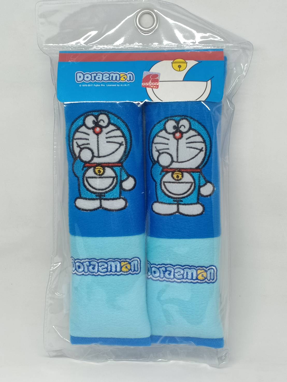 Doraemon หุ้มเบลท์ ลิขสิทธิ์แท้  หุ้มเข็มขัดนิรภัย โดเรม่อน ได้เป็นแบบแพคคู่ ราคาถูกที่สุด