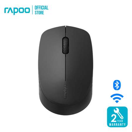 Rapoo M100 Silent Multi-mode Wireless Mouse Black ( MSM100-BK )