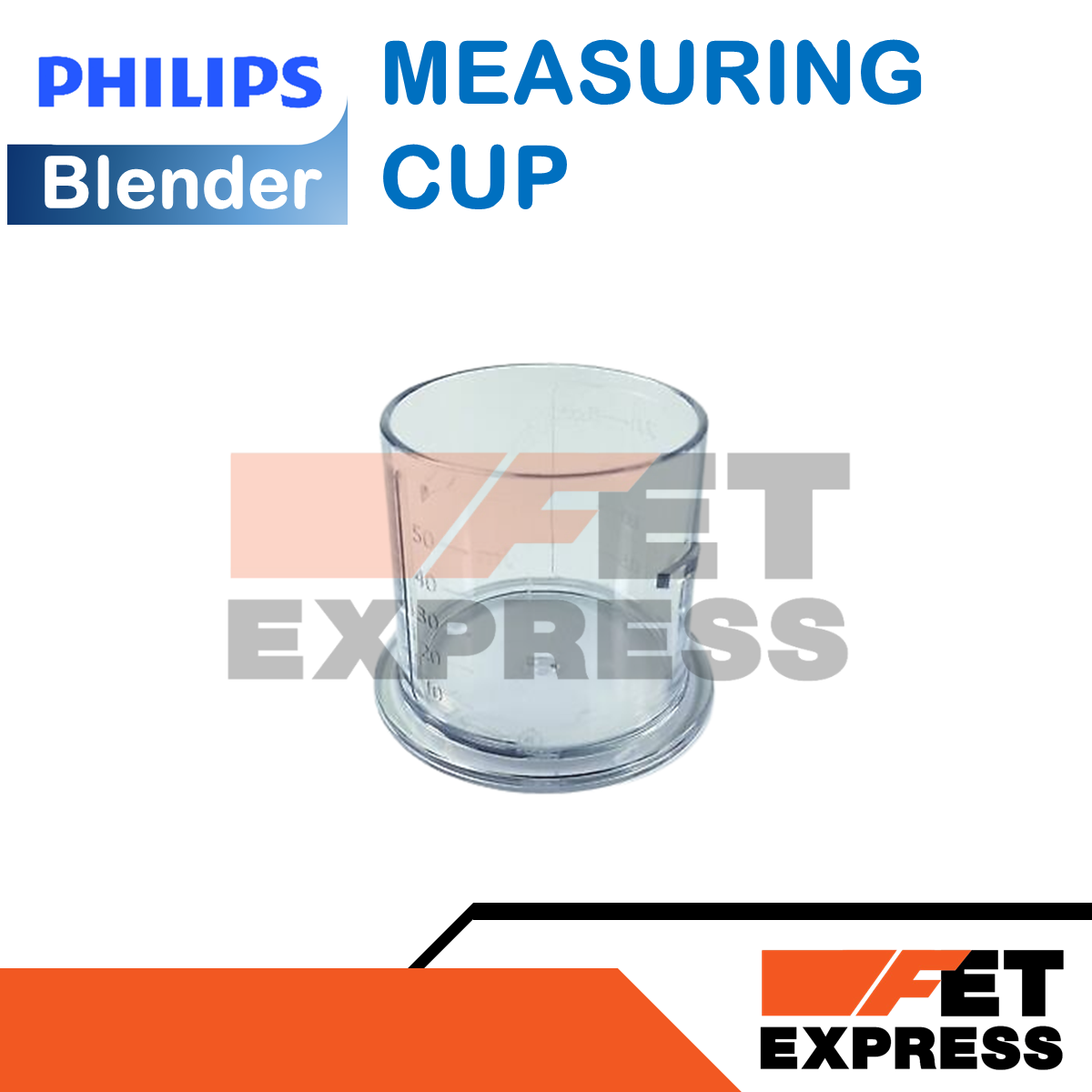 MEASURING CUP ถ้วยตวงอะไหล่แท้สำหรับเครื่องปั่น PHILIPS รุ่น HR3652