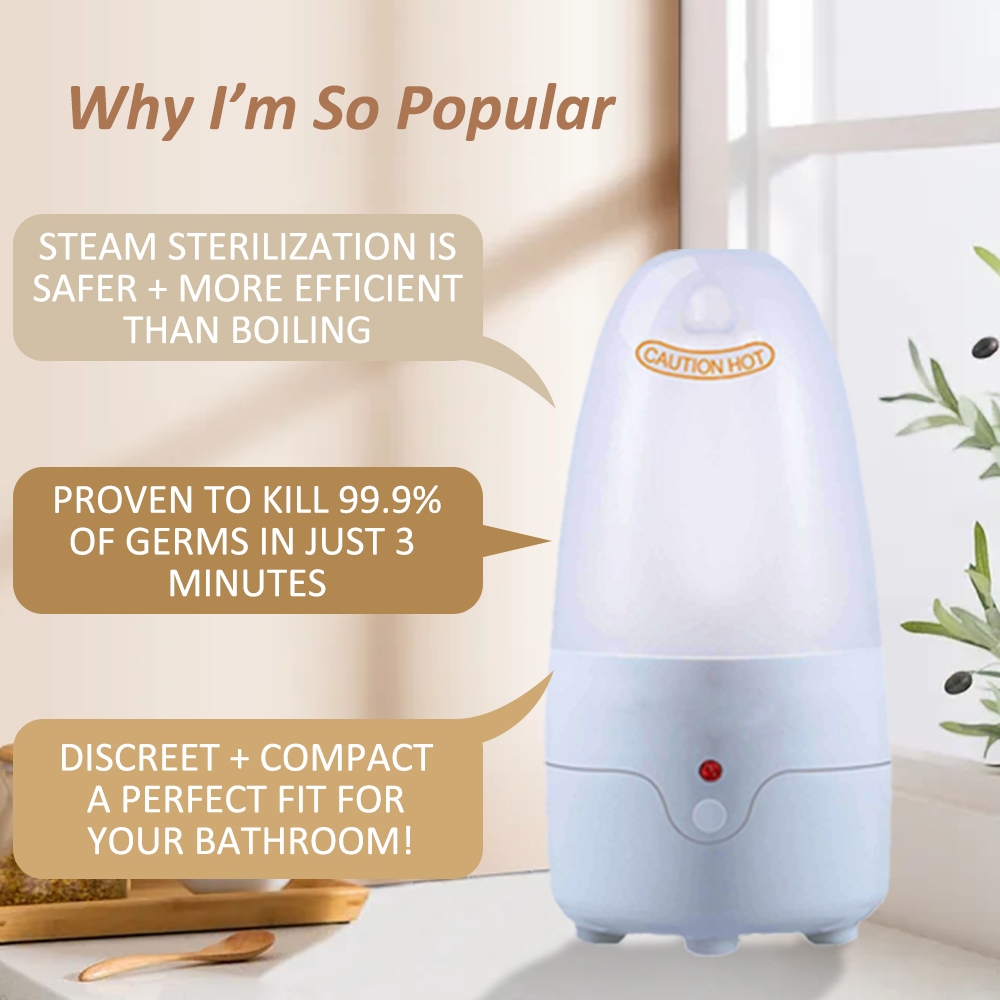 Set Of Menstrual Cup And Sterilizer Drain Valves Menstrual Cup For