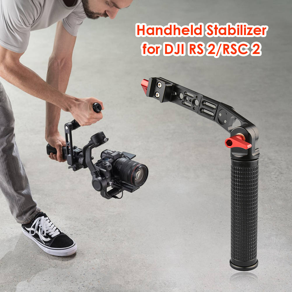 Gimbal Stabilizer Handle Foldable Hand Grip Extension Holder Bracket