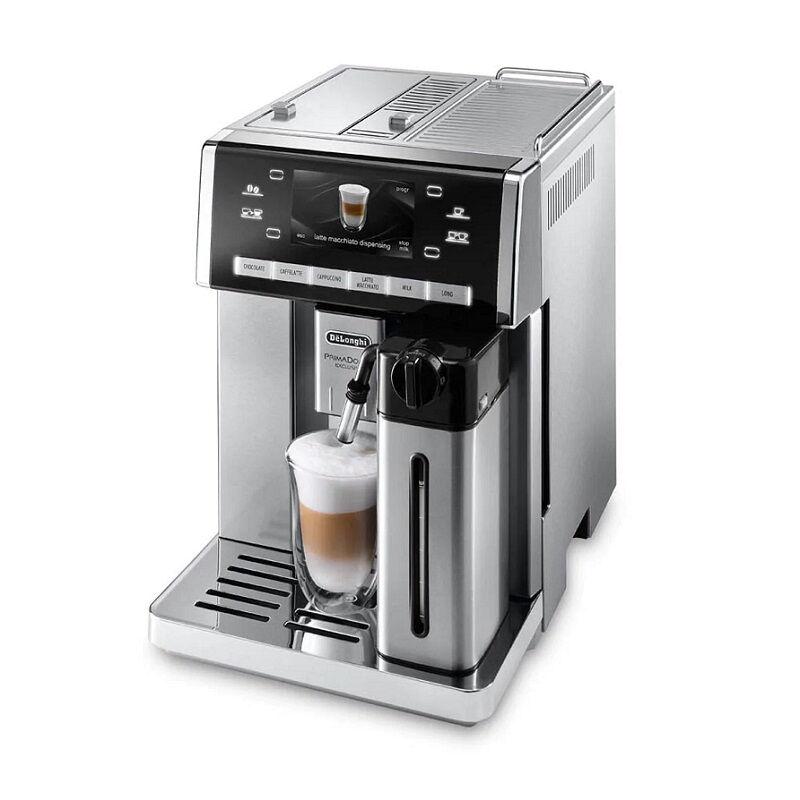 De'Longhi เครื่องชงกาแฟอัตโนมัติ PrimaDonna Exclusive รุ่น ESAM 6900 สีเงิน