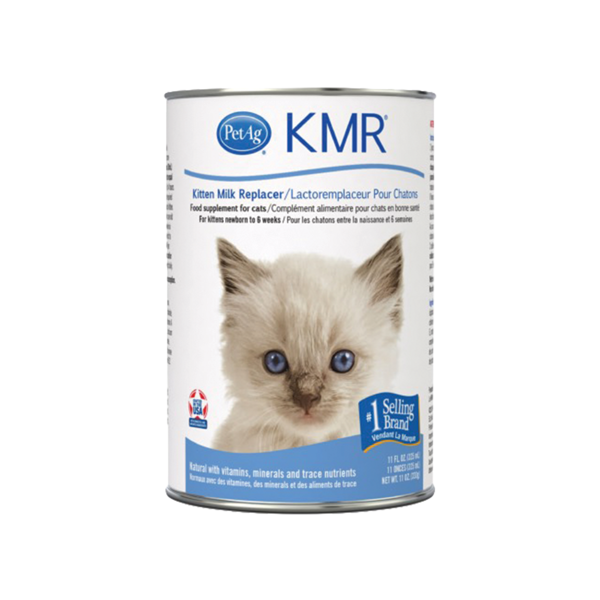 KMR Liquid นมน้ำสำหรับลูกแมวแรกเกิด 11 FL. OZ. (325 ML)