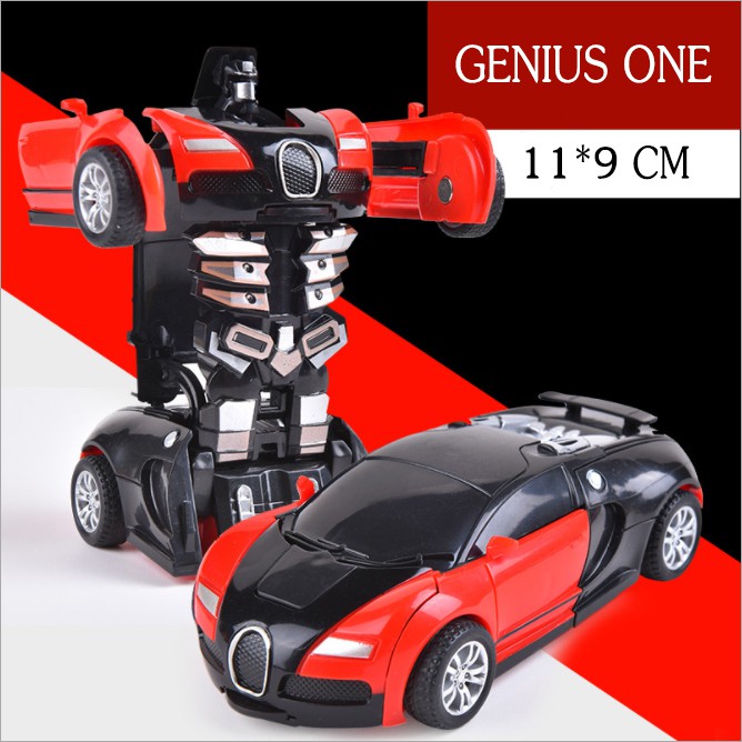 Genius one รถแปลงร่าง กายร่างเป็นหุ่นยนต์ ของเล่น ของเล่นเด็ก รถของเล่น ของเล่นเด็กผู้ชาย ของเล่นเสริมพัฒนาการ