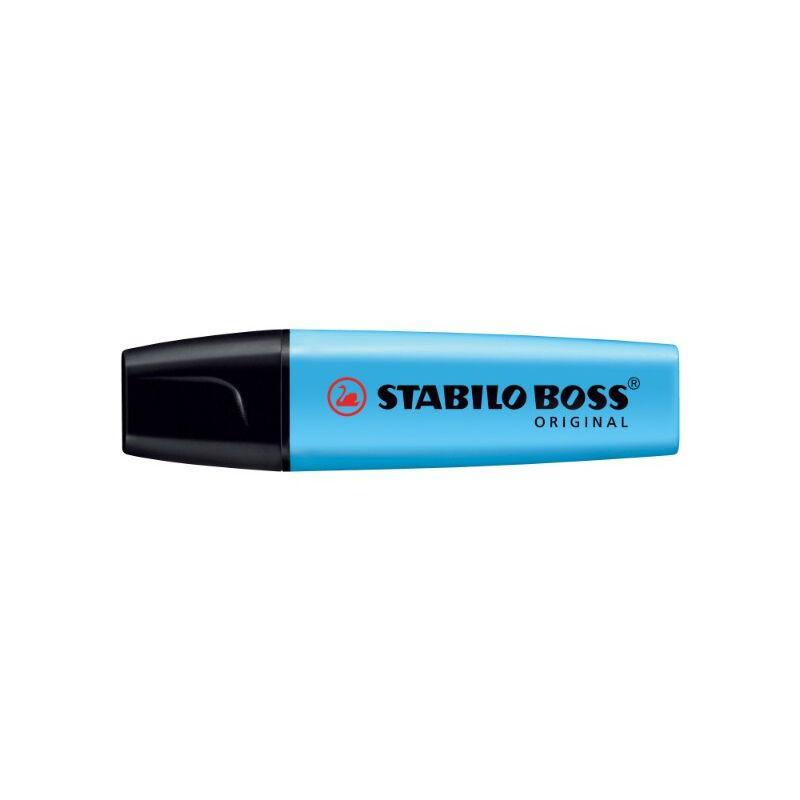Electro48 STABILO BOSS Original ปากกาเน้นข้อความ สีฟ้า 70/31