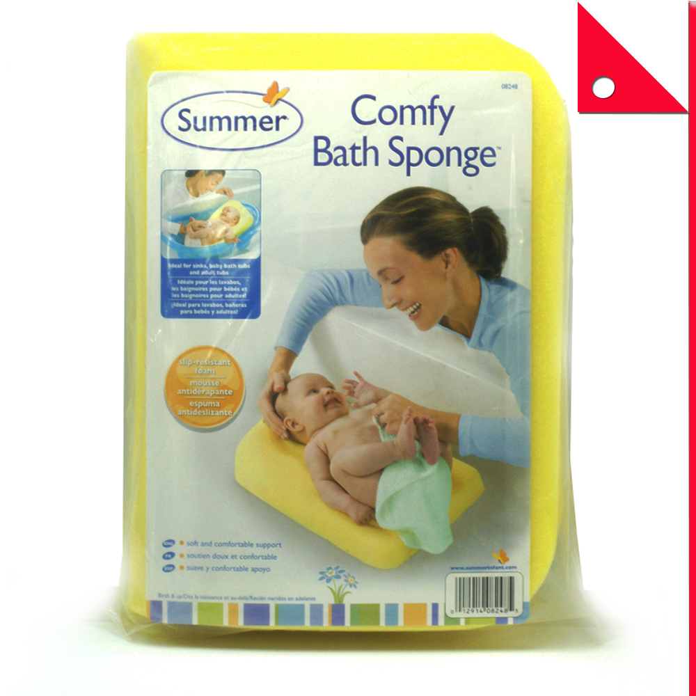 SUMMER INFANT SMI08248 แผ่นกันลื่น Comfy Bath Sponge Tadee ThaiPick