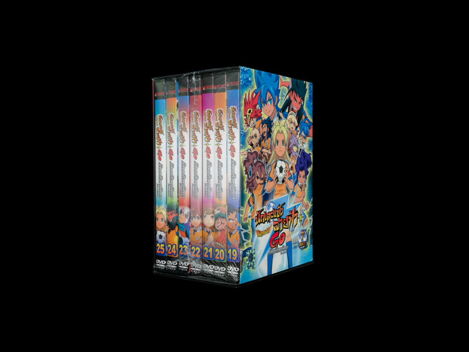 152456/DVD เรื่อง Inazuma Eleven Go นักเตะแข้งสายฟ้า โก โครโนสโตน Boxset 2 : 7 แผ่น ตอนที่ 72-98 /999