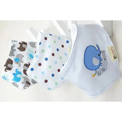 Baby Touch Baby Bib Set Basic 3 Pcs (12 Styles available)