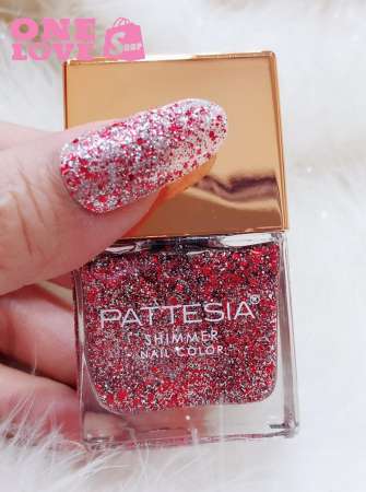 สีทาเล็บกึ่งเจล ยาทาเล็บ PATTESIA SHIMMER NAIL COLOR #S27