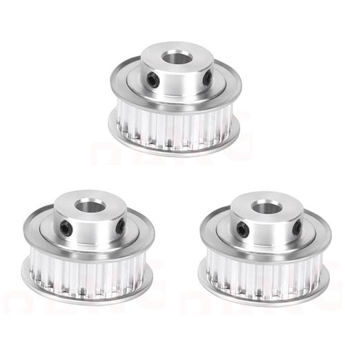 CW】 2Pcs Sample Aluminum 10mm Width 20 Teeth Timing Drive Pulley Pully  Synchronous Wheels Bore 8mm/10mm/12mm