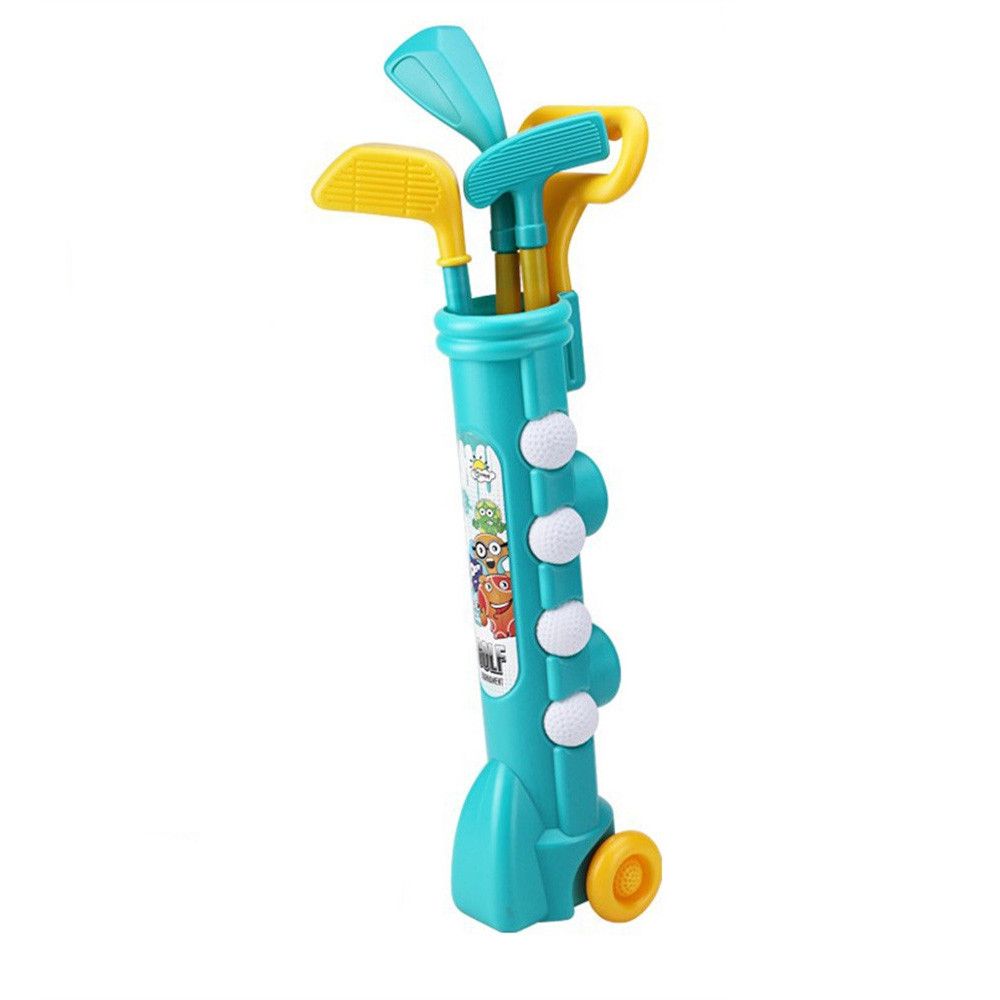 Tesdfd đầy màu sắc tập thể dục trẻ em nhựa mini putter vui ngoài trời chơi đồ chơi golf câu lạc bộ đồ chơi trẻ em golf thiết lập toddler golf thiết lập toys & games