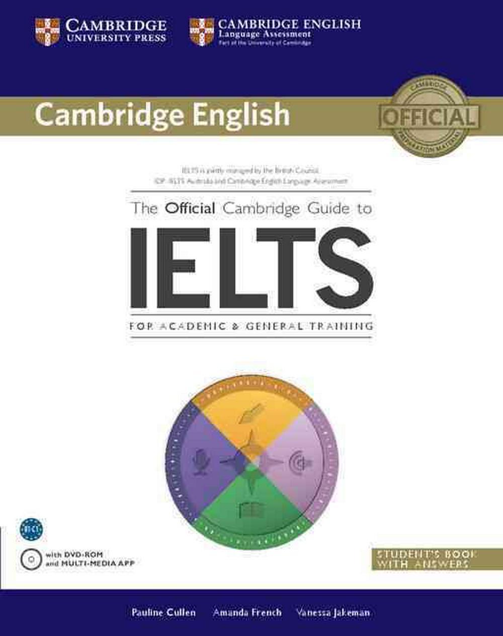 หนังสือ OFFICIAL CAMBRIDGE GUIDE TO IELTS:SB+ANS & DVD-ROM by DK TODAY