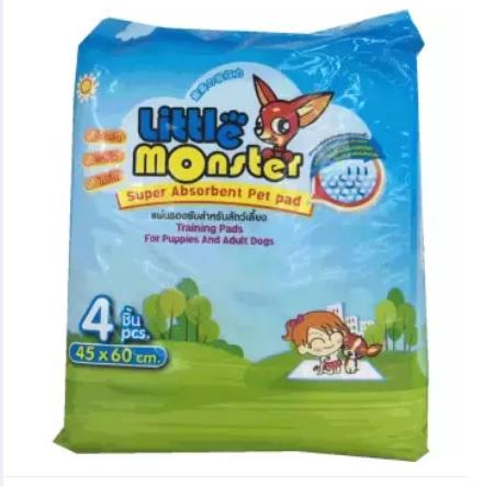 PETJAA Little Monster 45x60 แผ่นรองซับ 4ชิ้น (3 unit)