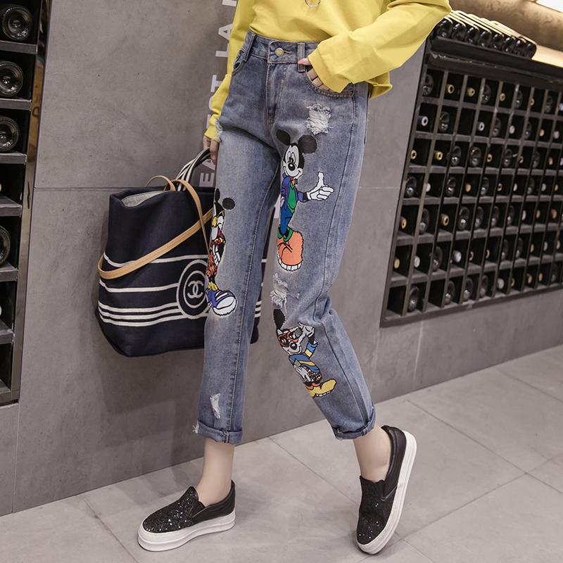 mickey jeans womens