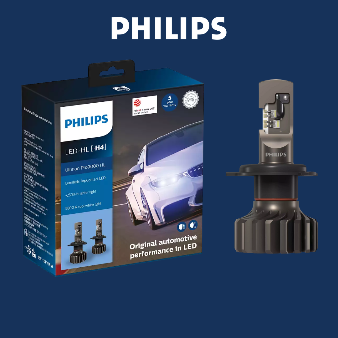 ไฟหน้า LED Philips Ultinon Pro 9000 **ของแท้ ของใหม่** | Lazada.co.th