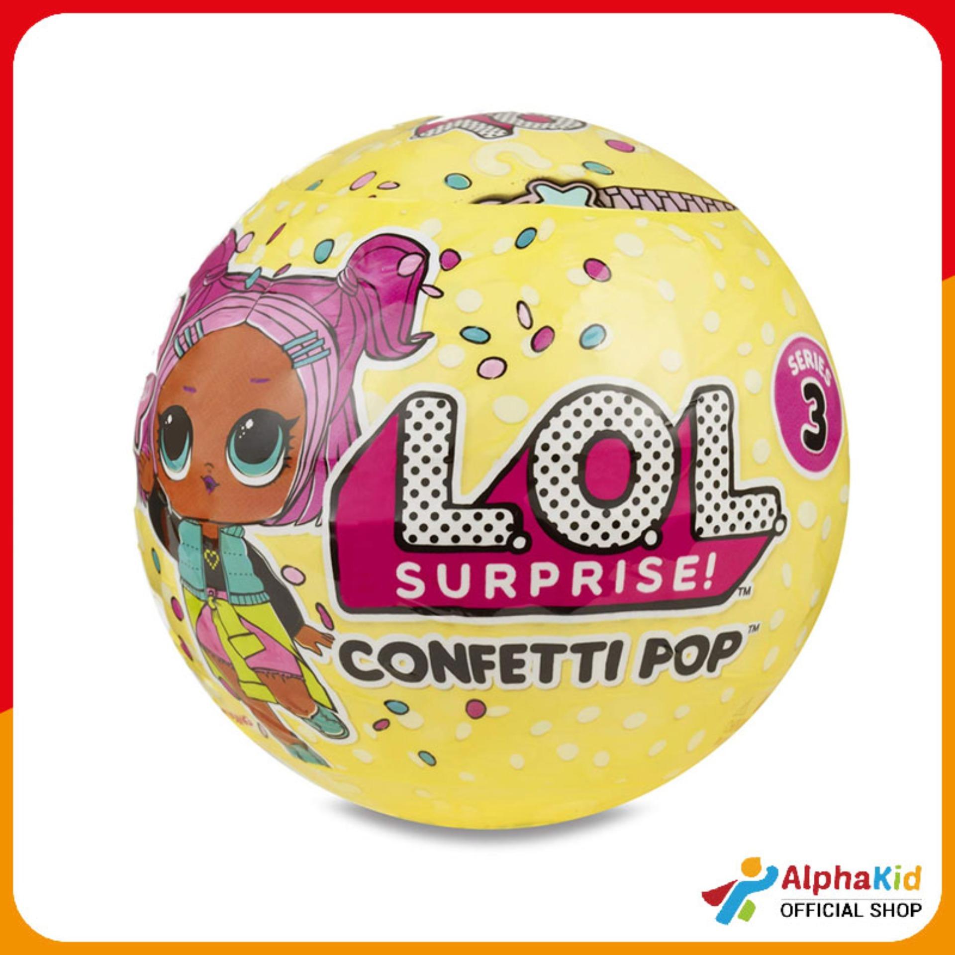 LOL ของแท้ LL551522 Surprise Confetti Pop Series 3